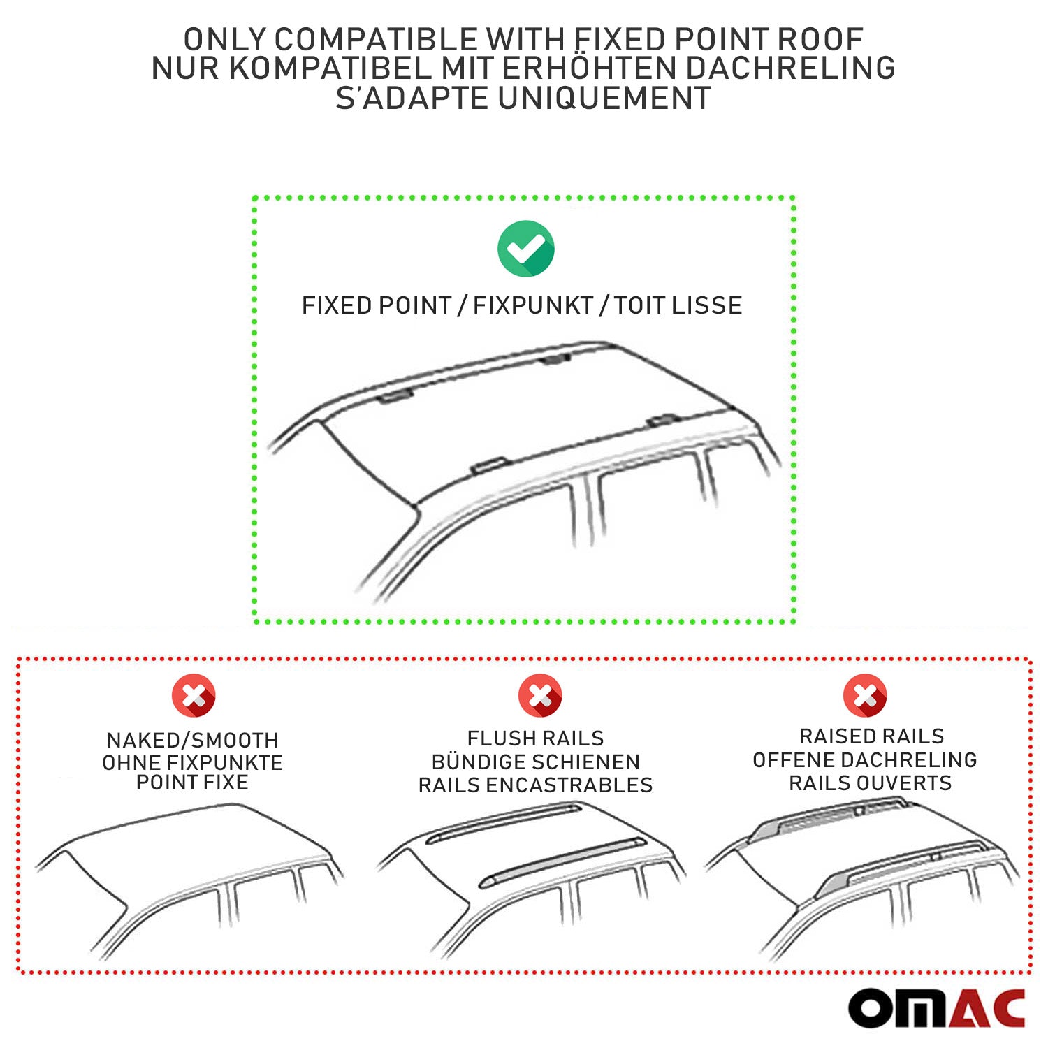 2012-2019 BMW 1 Series F20 F21 Roof Rack Cross Bars Silver