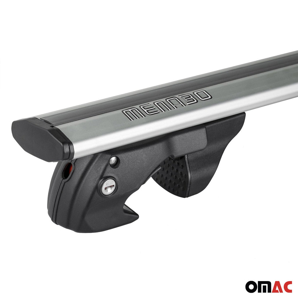 1997-2002 Kia Sportage Roof Rack Cross Bars Silver