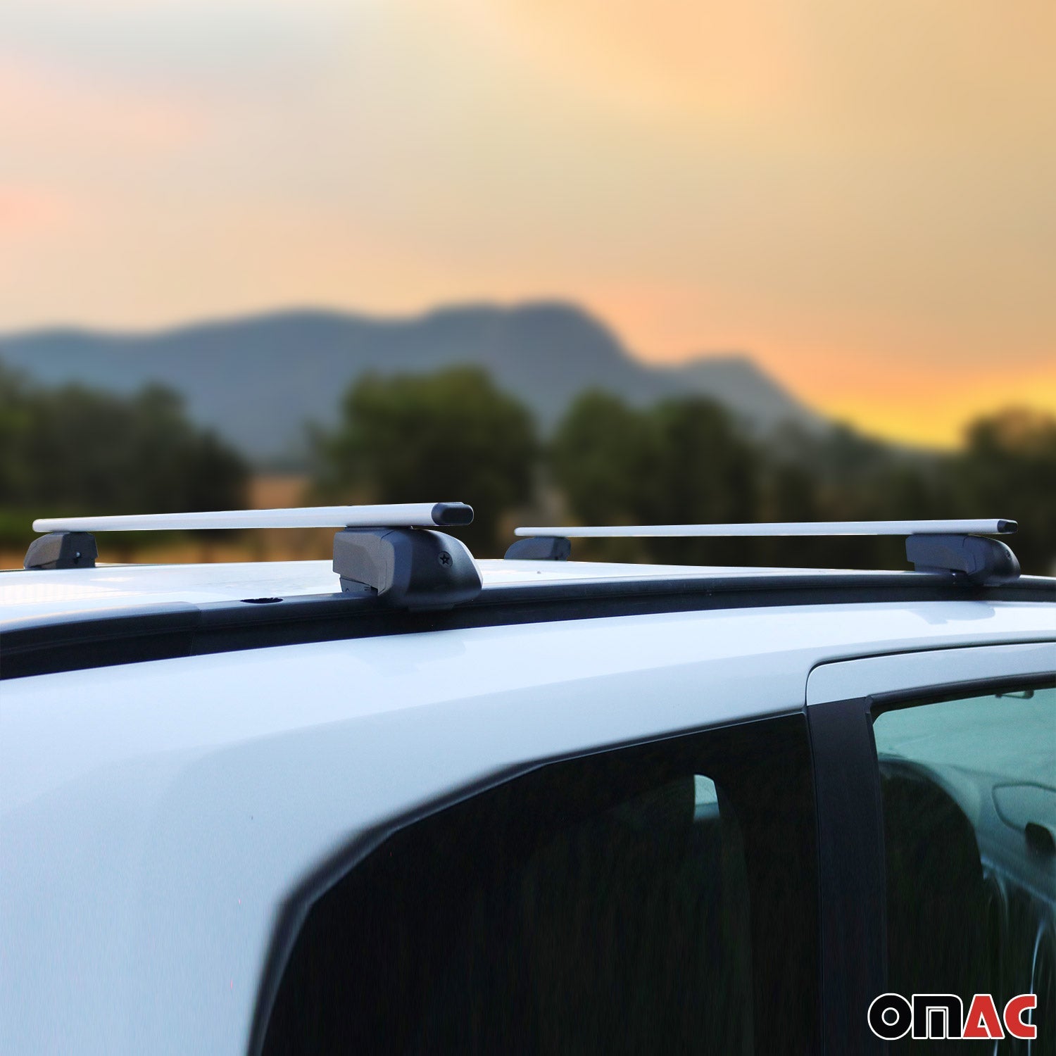 2020-2025 Ford Escape Roof Rack Cross Bars Silver