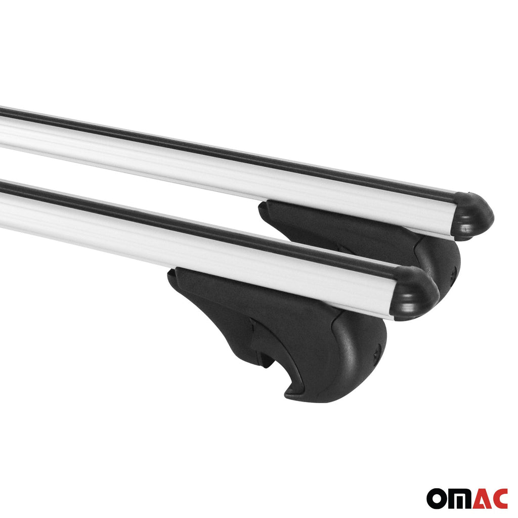 2005-2010 Kia Sportage Roof Rack Cross Bars Silver