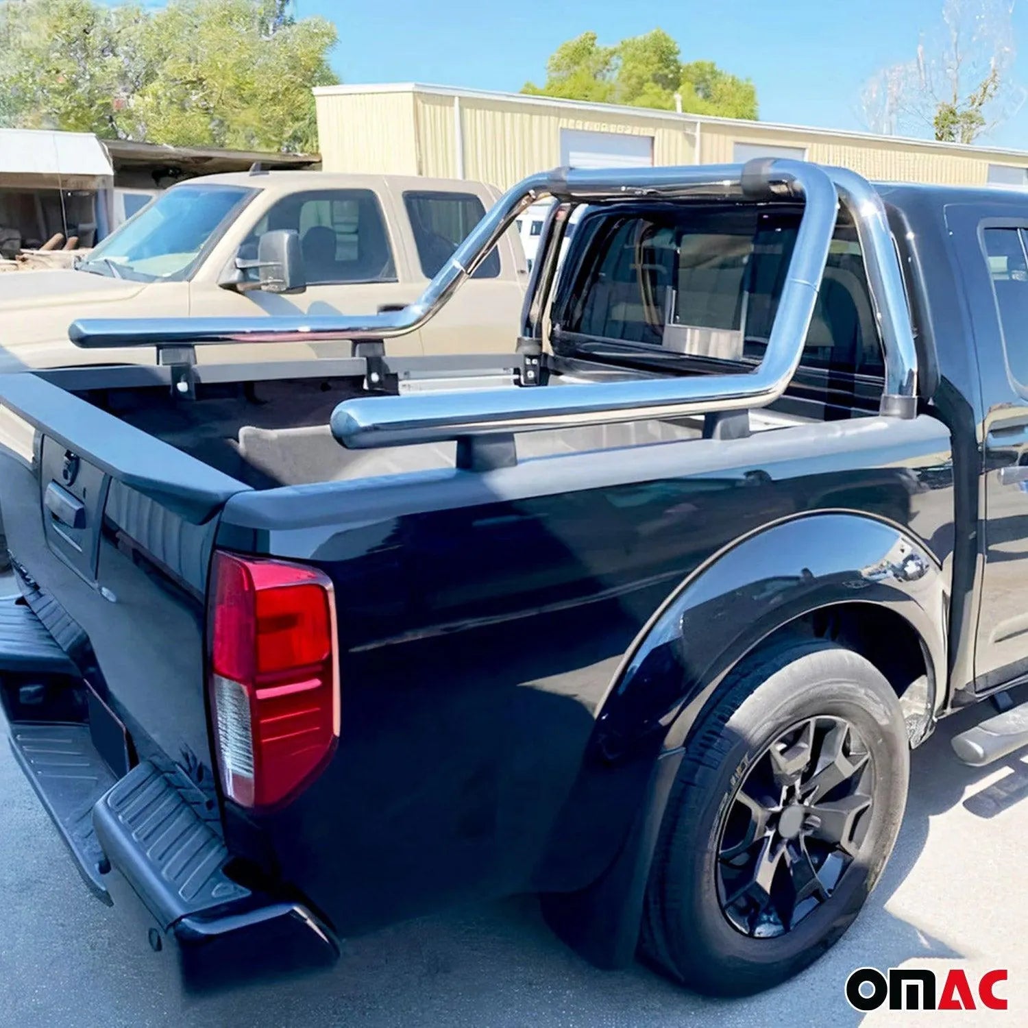 2019-2023 Ford Ranger Crew Cab Sport Bar Truck Bed Chase Roll Bar Stainless Steel