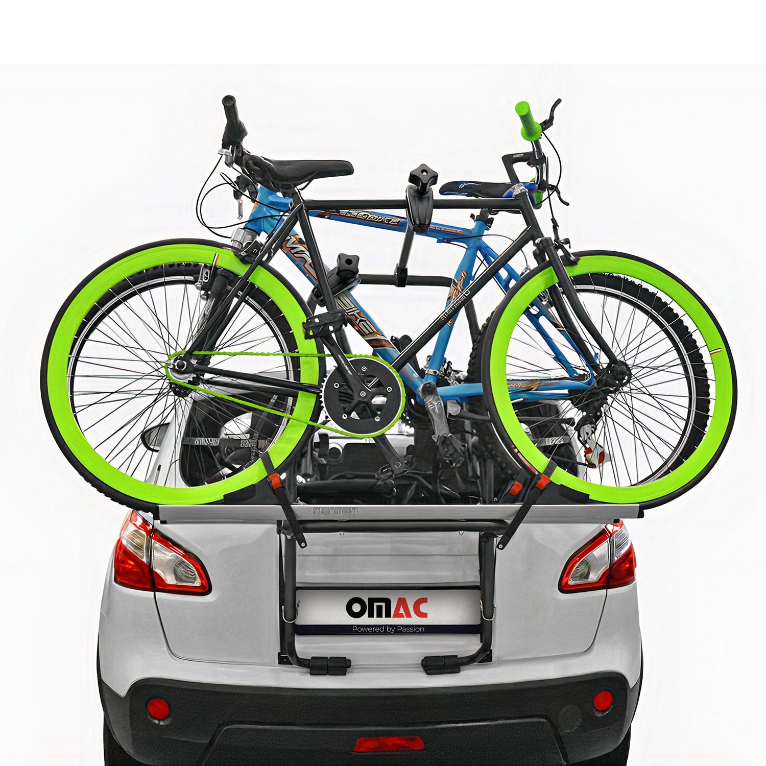 2016-2022 BMW 7 Series G11 G12 Alu 2 Bike Rack Carrier Trunk Bike Rack Black Gray
