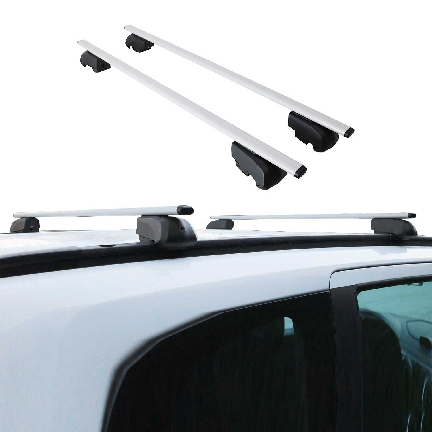 2021-2025 GMC Yukon XL Roof Rack Cross Bars Silver