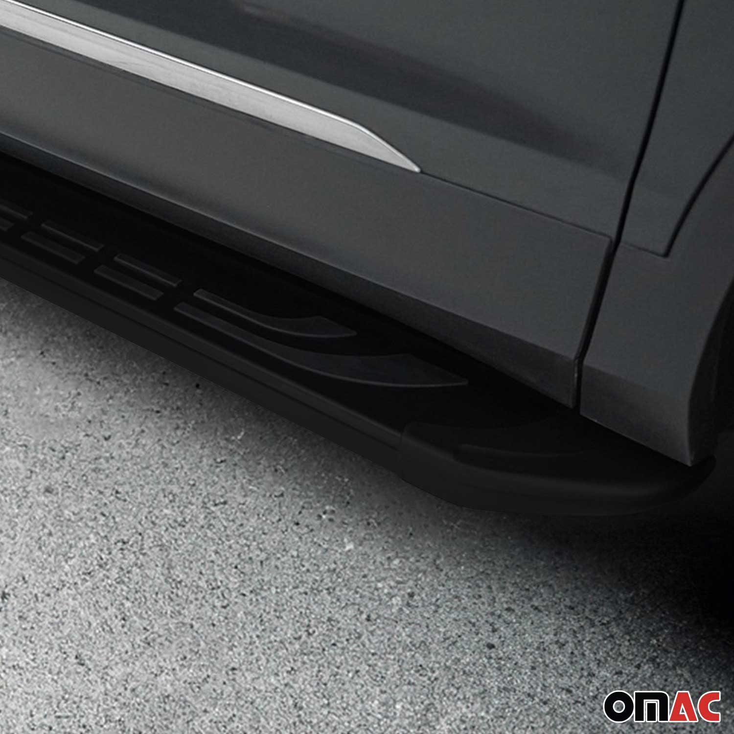 2012-2019 Land Rover Range Rover Evoque Running Boards Side Steps Black