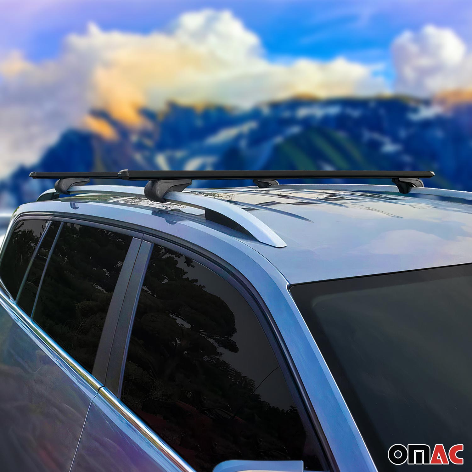 2006-2008 Lexus RX 400h Roof Rack Cross Bars Black