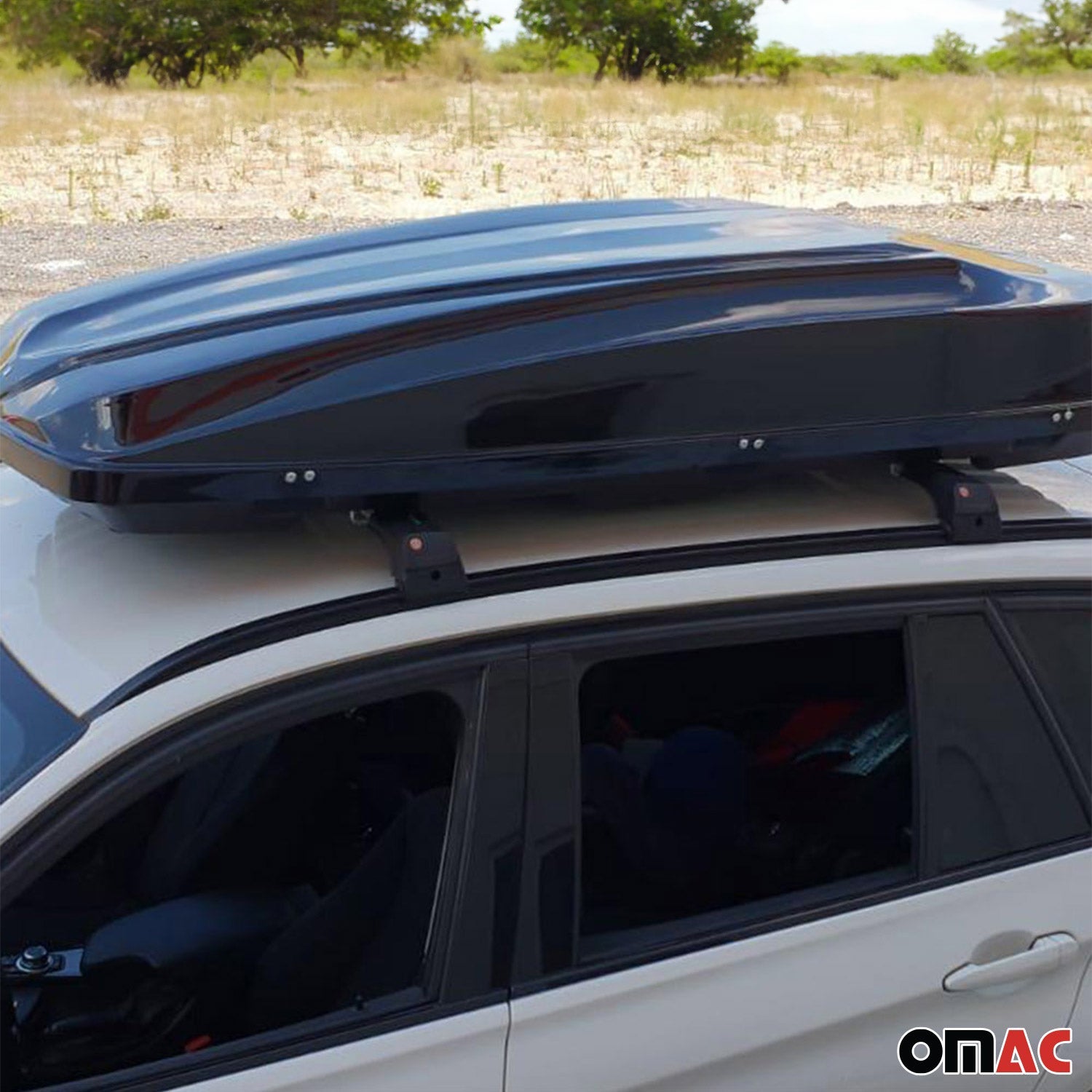 2020-2022 Kia Soul X-Line Roof Rack Cross Bras Luggage Carrie Black 2 pieces