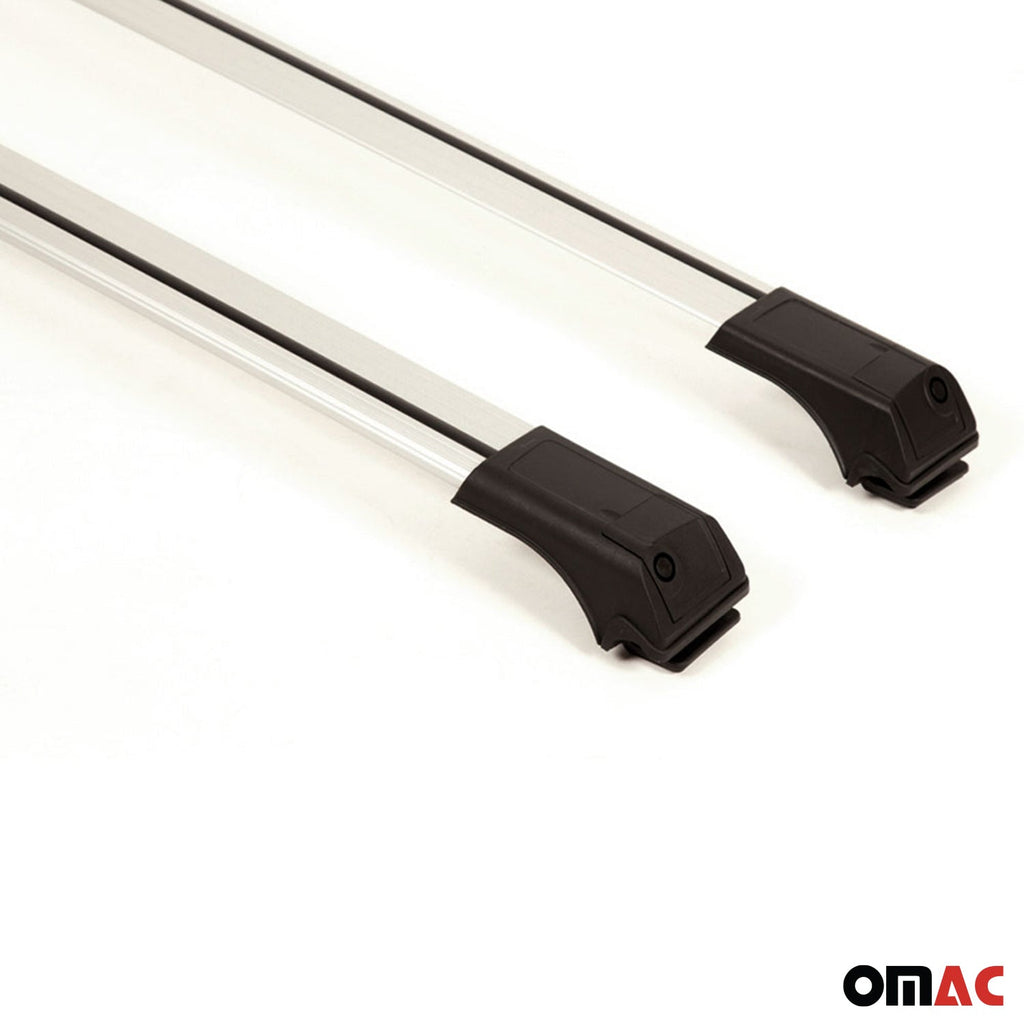 2000-2011 Ford Focus Wagon Roof Rack Cross Bars Silver