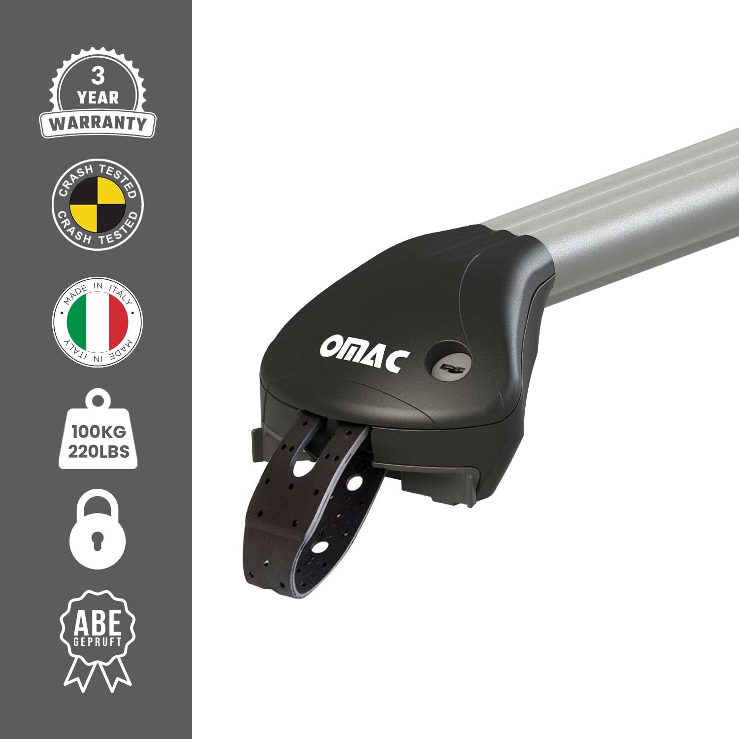 2025 Chevrolet Equinox Roof Rack Cross Bars Luggage Carrier Alu Silver