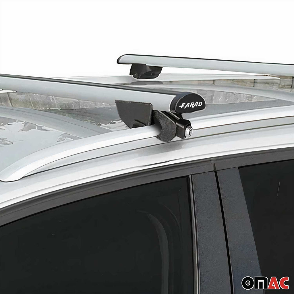 2018-2024 Ford Focus Wagon Roof Rack Cross Bars Silver