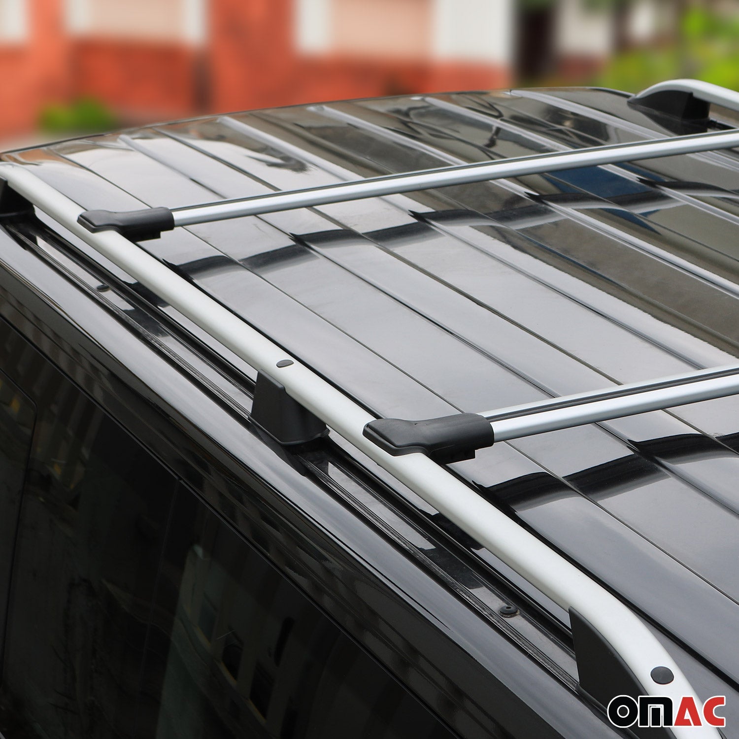 2024-2025 GMC Acadia Roof Rack Cross Bars Luggage Carrier Gray 2Pcs