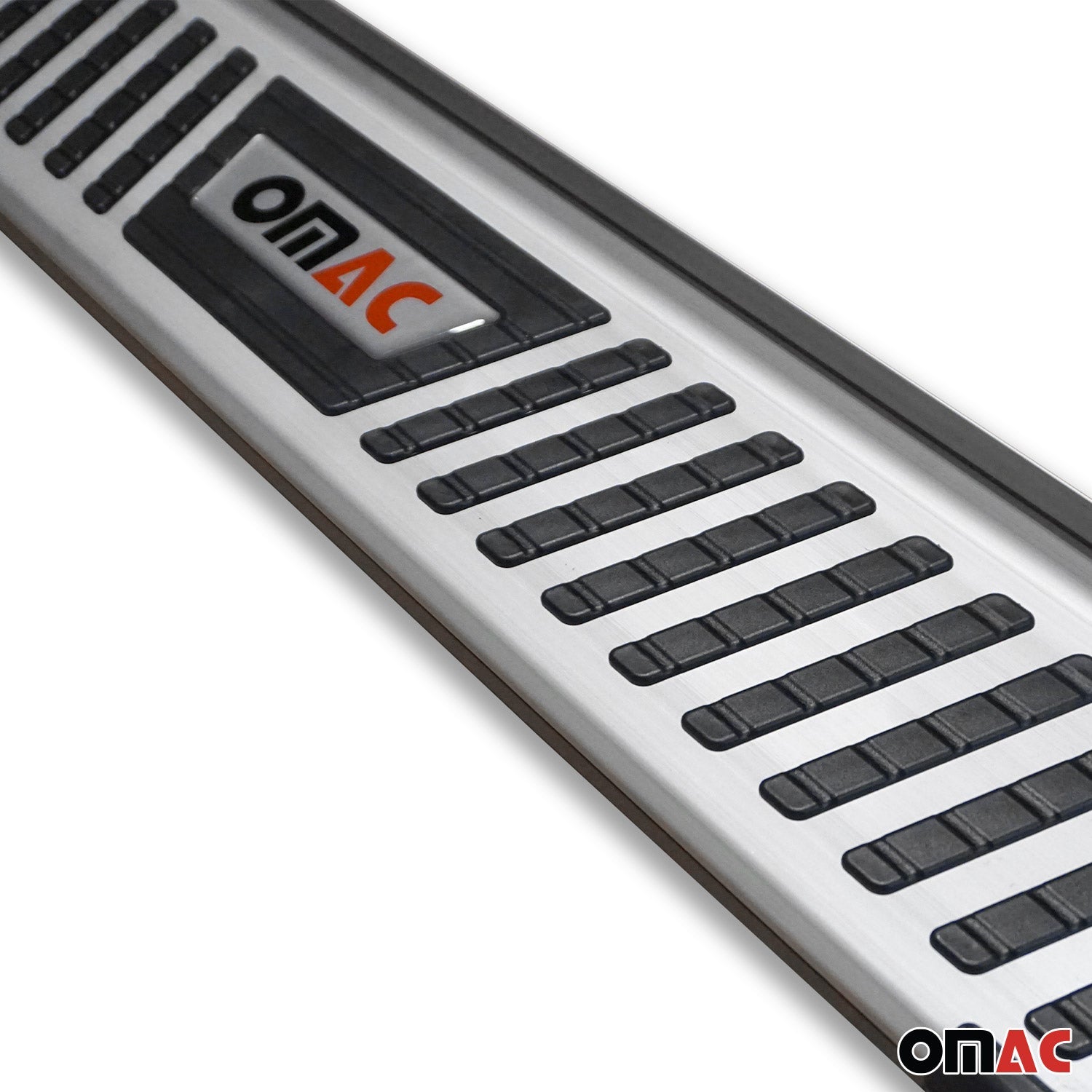 2005-2009 Land Rover LR3 Running Boards Side Steps Silver & Black