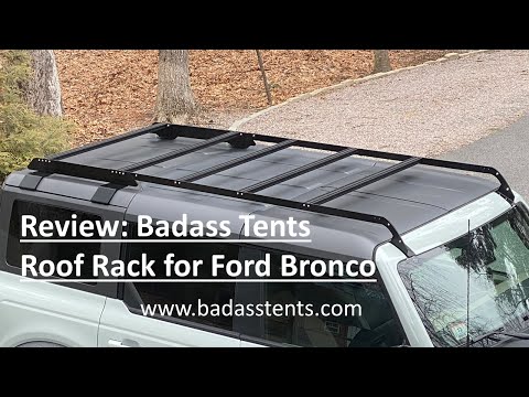 Badass Tents Ford Bronco Short to Full Roof Rack Expansion