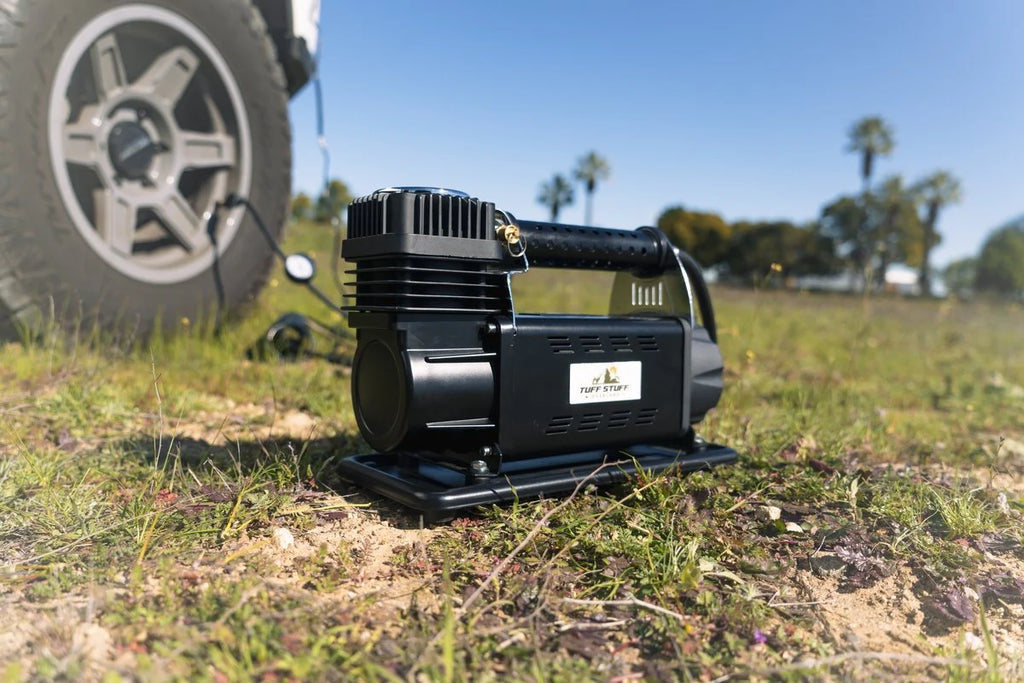 Tuff Stuff Overland Air 160L Universal Compressor With Hose and Storage Bag