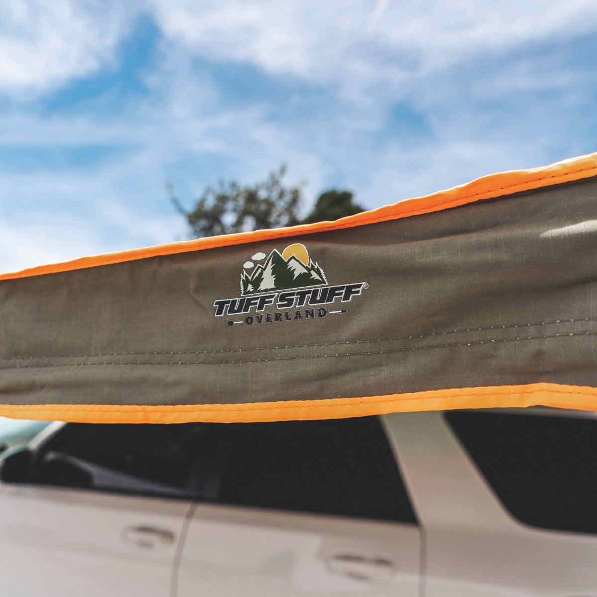Tuff Stuff Overland Awning, 180 Degree, XL, Kit With Mounting Brackets