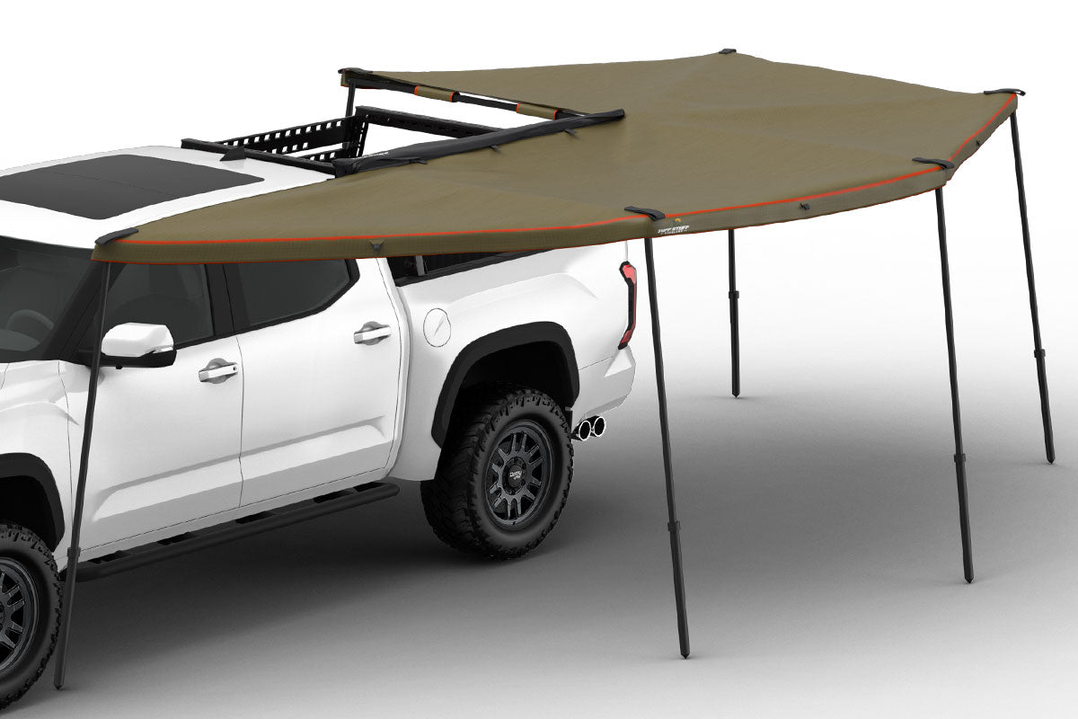 Tuff Stuff Overland Awning, 270 Degree, XL, Driver Side, Kit With Mounting Brackets
