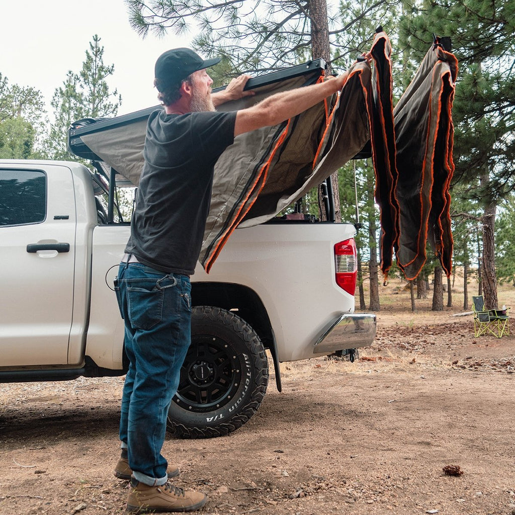 Tuff Stuff Overland Awning, 270 Degree, XL, Driver Side, Kit With Mounting Brackets