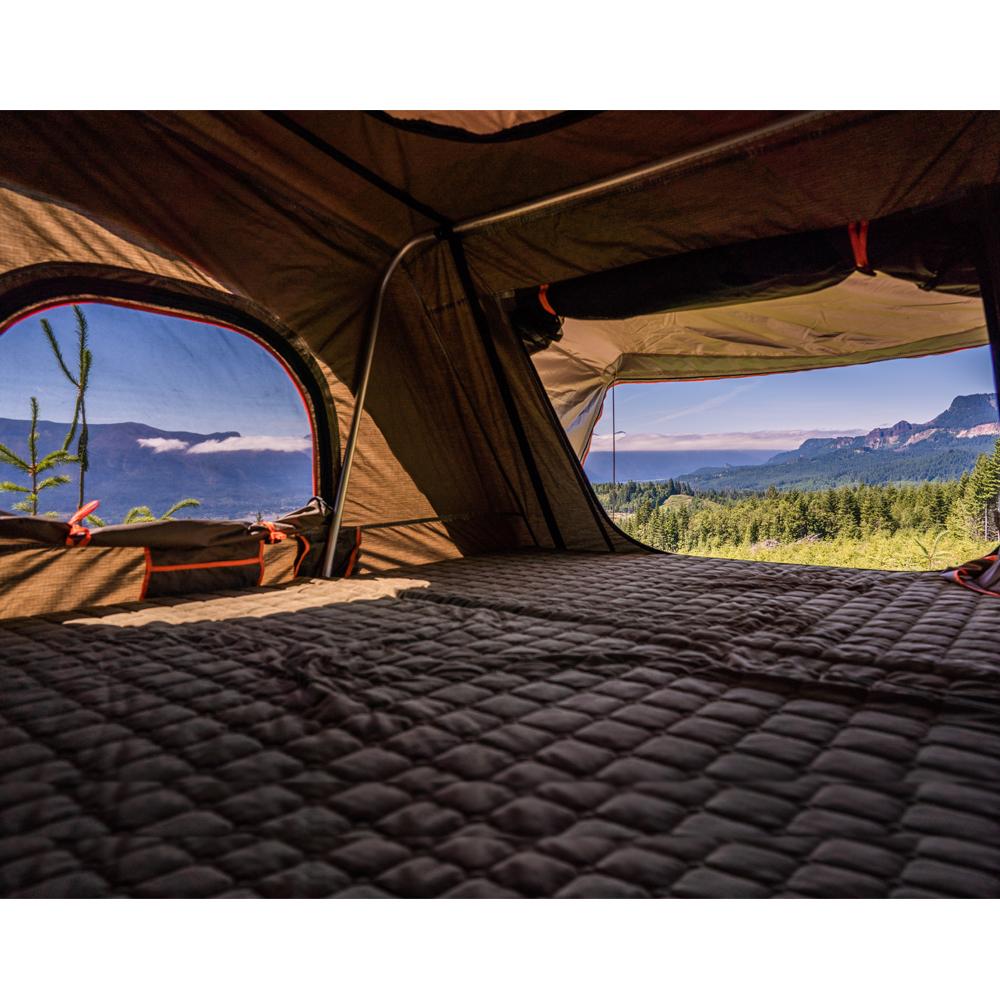 Tuff Stuff Overland Alpha Hardshell Rooftop Tent, Black, 2-3 Person