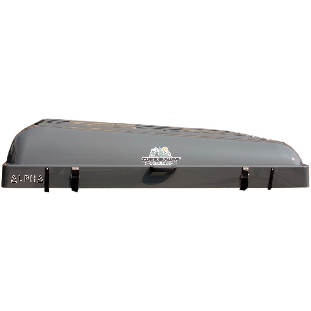 Tuff Stuff Overland Alpha Hardshell Rooftop Tent, Gray, 2-3 Person