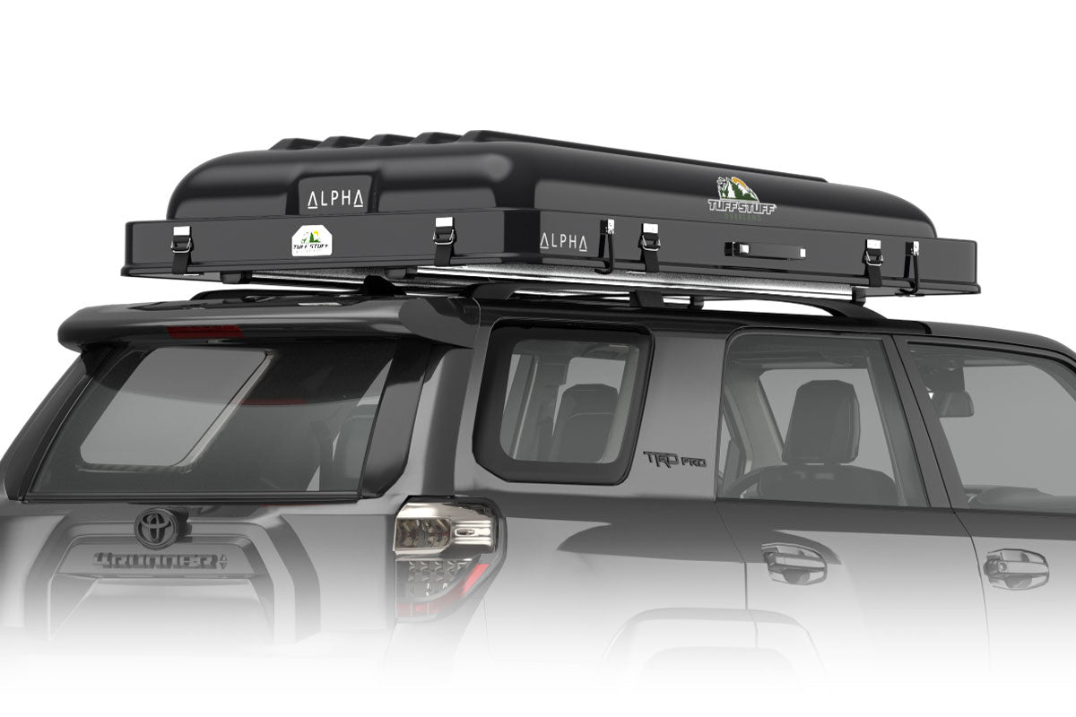 Tuff Stuff Overland Alpha Hardshell Rooftop Tent, Black, 2-3 Person