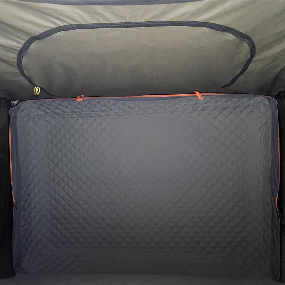 Tuff Stuff Overland Alpha Hardshell Rooftop Tent, Black, 2-3 Person