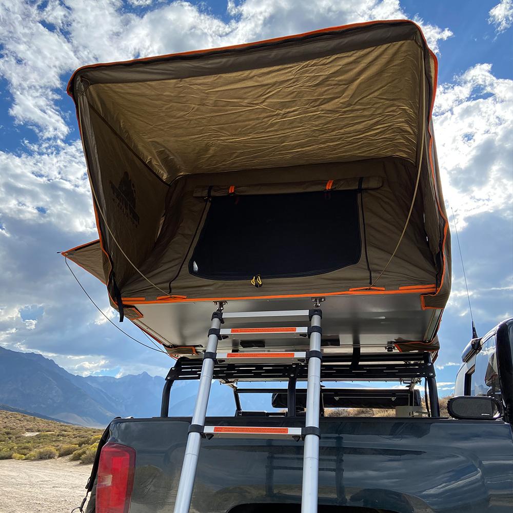 Tuff Stuff Overland Alpha II Hardshell Rooftop Tent, Black, 2 Person