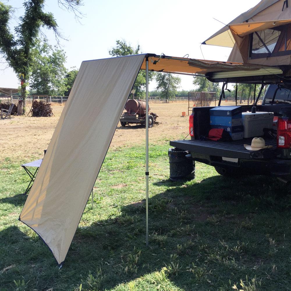 Tuff Stuff Overland Awning Shade Wall, 4.5' x 6'