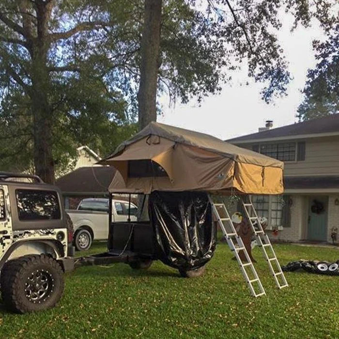 Tuff Stuff Overland Elite Rooftop Tent & Annex Room, 5 Person