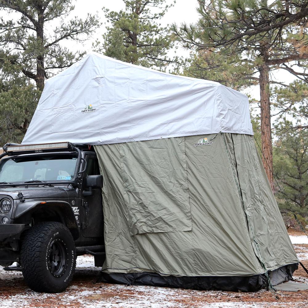 Tuff Stuff Overland Roof Xtreme Weather Covers, Fits Softshell RTT Ranger 65