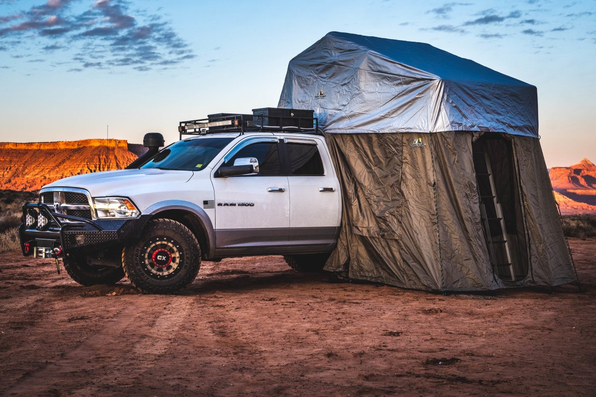Tuff Stuff Overland Roof Xtreme Weather Covers, Fits Softshell RTTs Delta and Trailhead