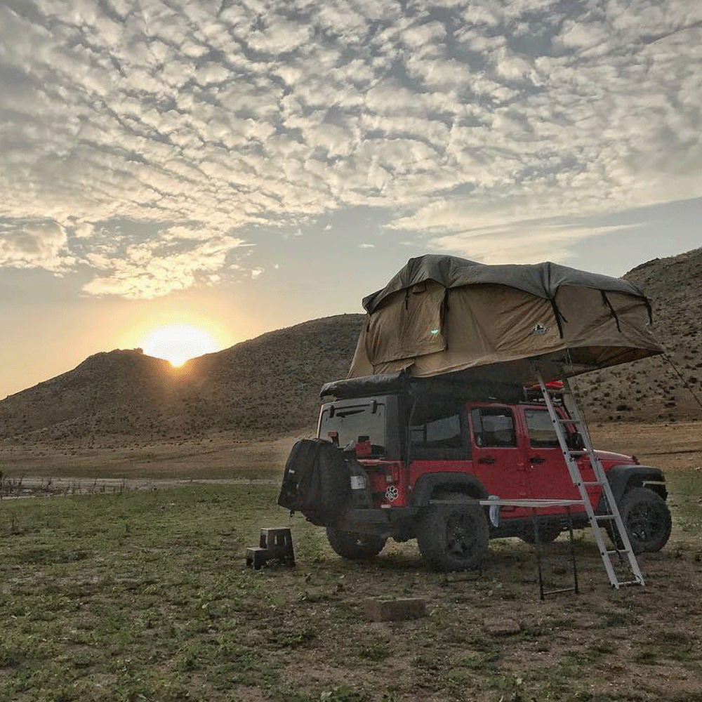 Tuff Stuff Overland Ranger 65 Rooftop Tent, 3 Person