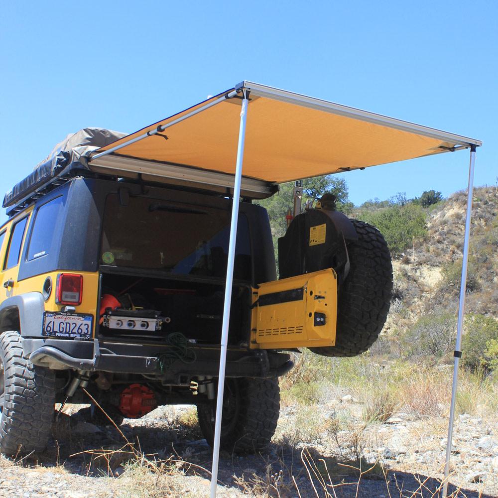 Tuff Stuff Overland Roof Top Awning, 4.5′ x 6′