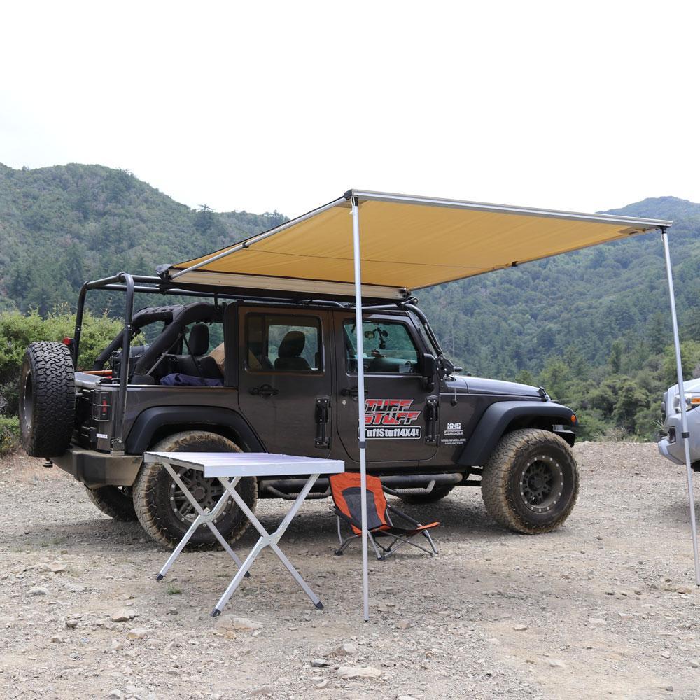 Tuff Stuff Overland Roof Top Awning, 6.5′ x 8'