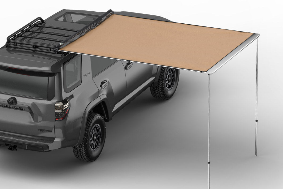 Tuff Stuff Overland Roof Top Awning, 6.5′ x 8'