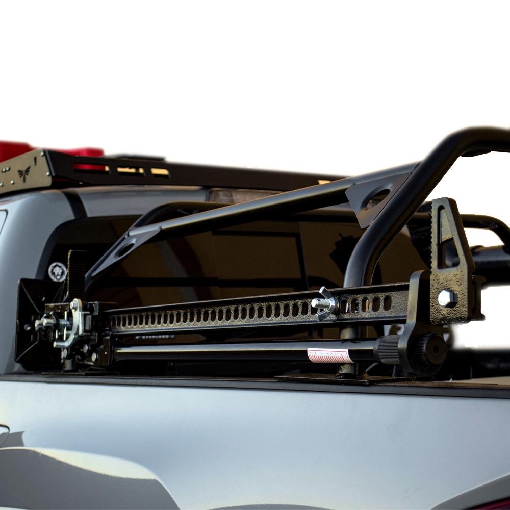 Tuff Stuff Overland Roof Top Tent Truck Bed Rack, Adjustable, Powder Coated 40"