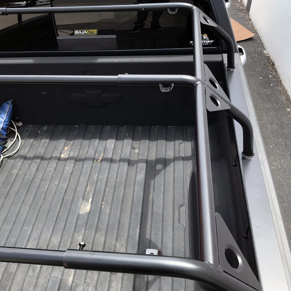 Tuff Stuff Overland Roof Top Tent Truck Bed Rack, Adjustable, Powder Coated 51"