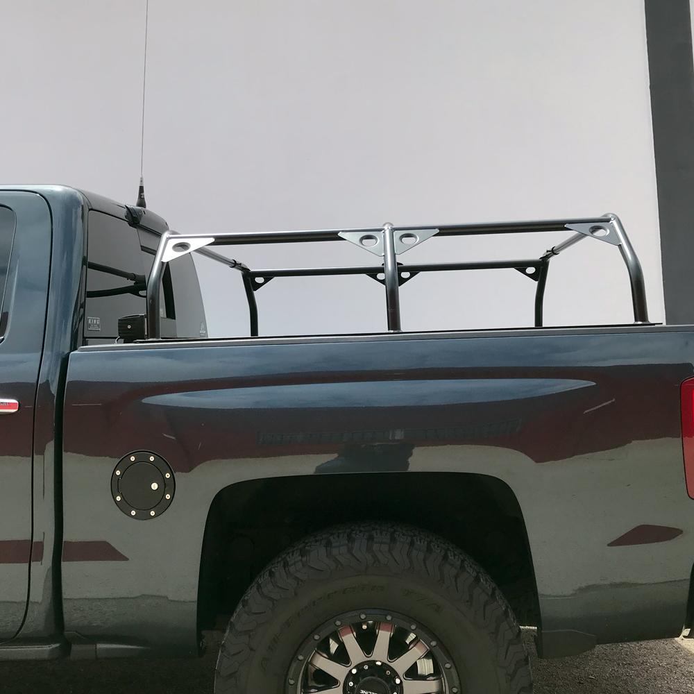 Tuff Stuff Overland Roof Top Tent Truck Bed Rack, Adjustable, Powder Coated 51"