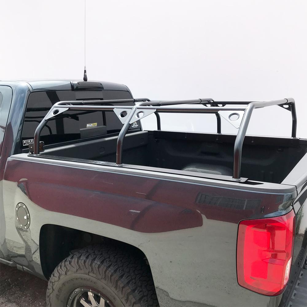 Tuff Stuff Overland Roof Top Tent Truck Bed Rack, Adjustable, Powder Coated 51"