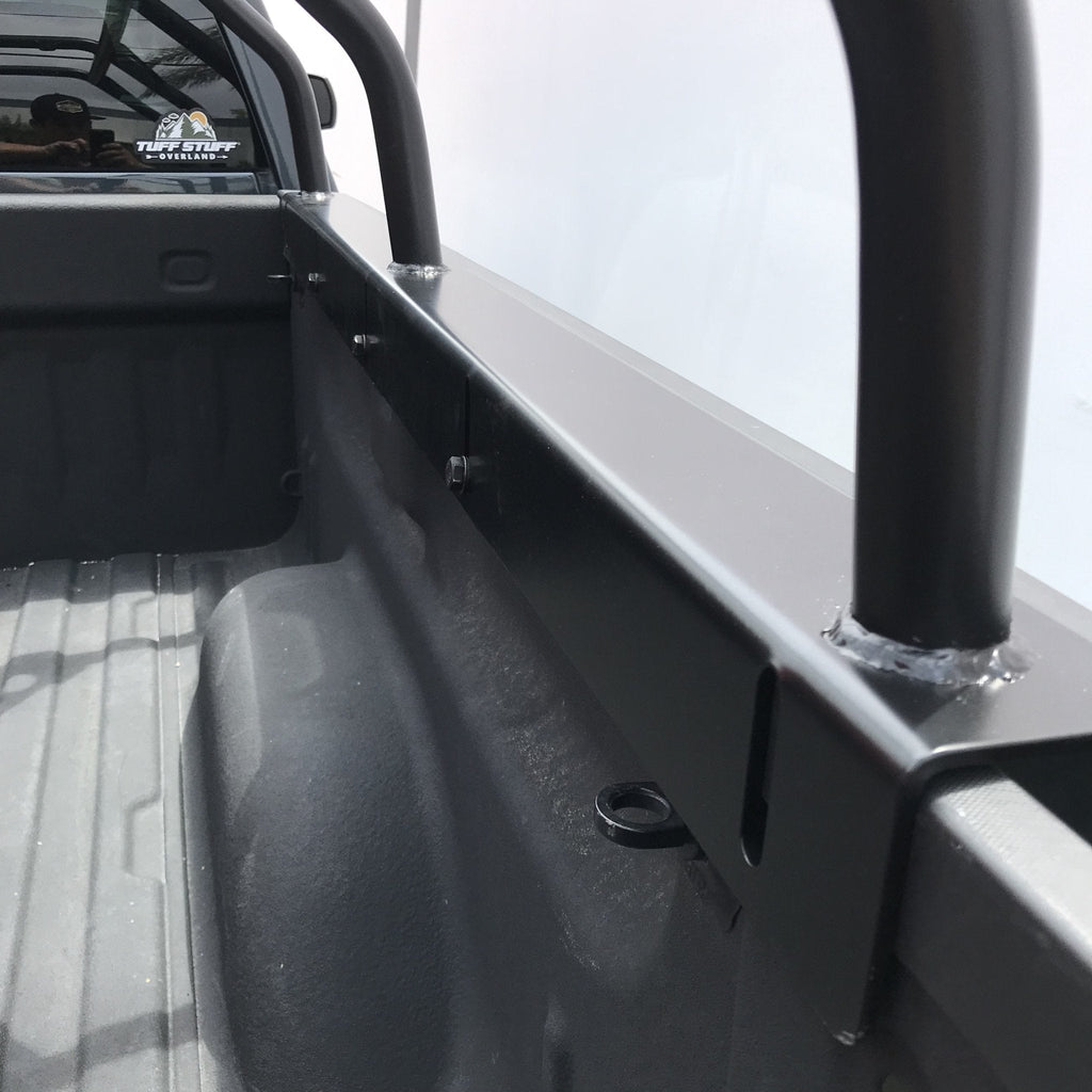 Tuff Stuff Overland Roof Top Tent Truck Bed Rack, Adjustable, Powder Coated 51"