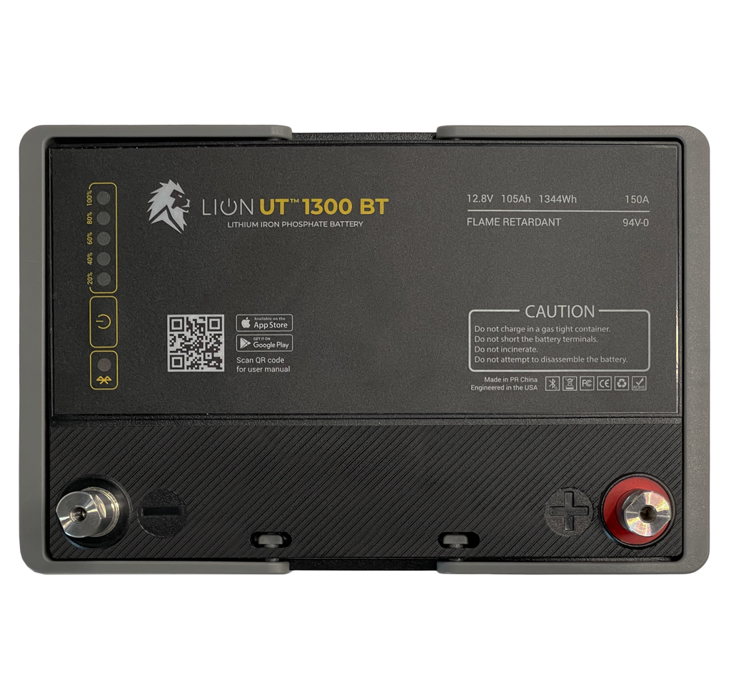 Lion UT 1300 BT Battery (12V, 105Ah, LiFePO4)