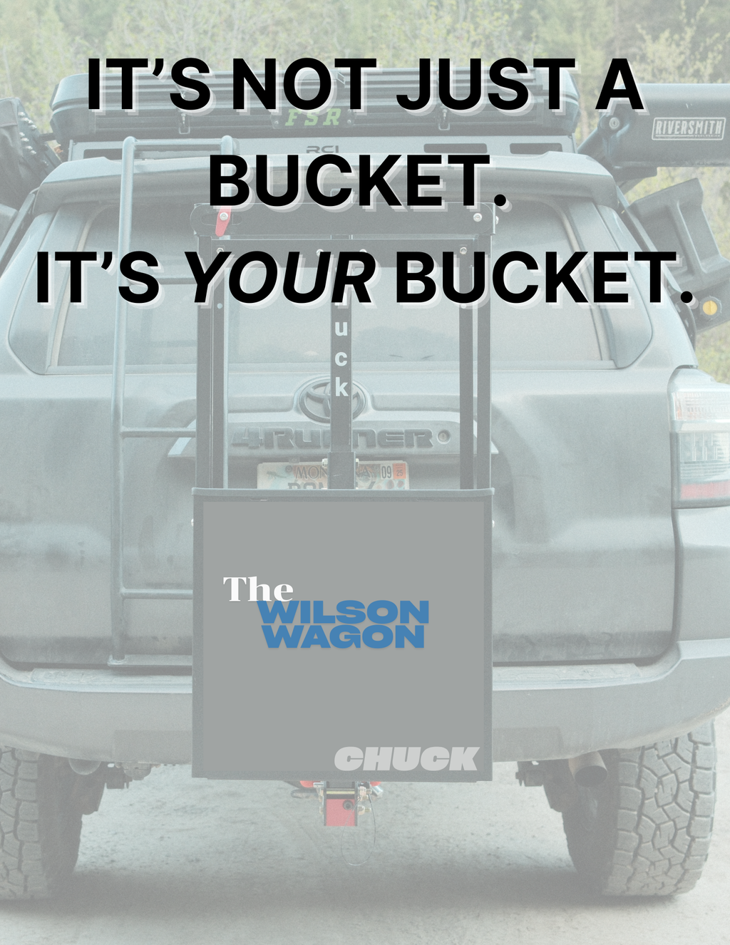 Chuck Bucket 2.0 with Full Tilt Base Post Snow Rack